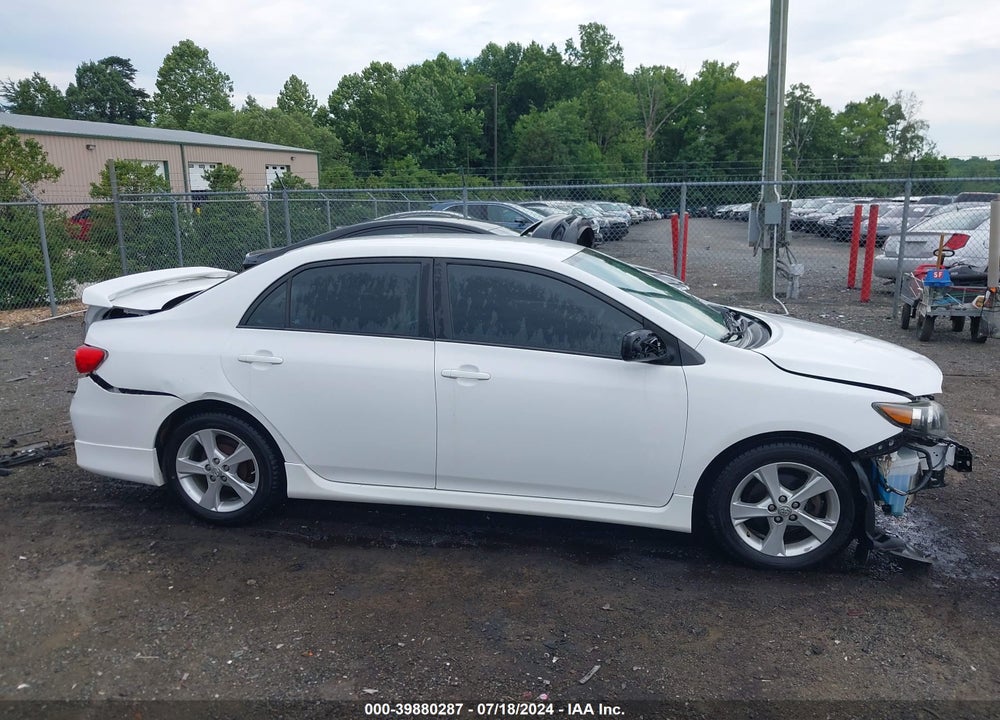 2013 TOYOTA COROLLA S VIN: 2T1BU4EEXDC122689