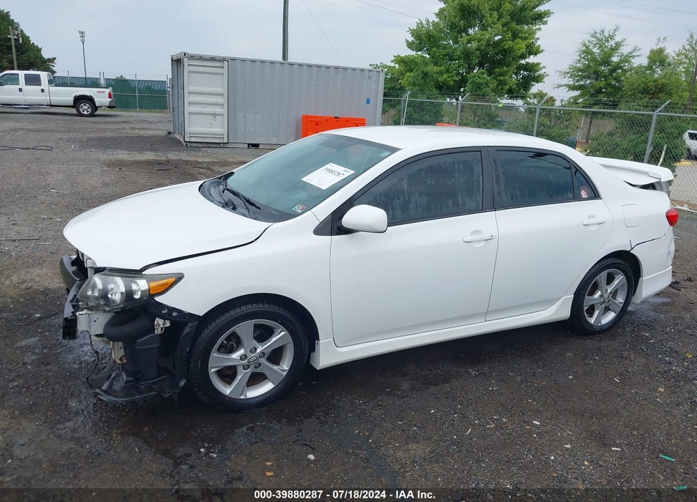 2013 TOYOTA COROLLA S VIN: 2T1BU4EEXDC122689