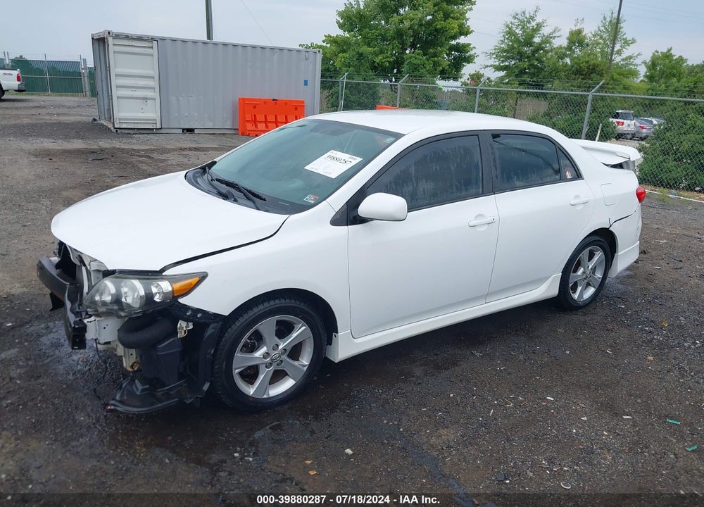 2013 TOYOTA COROLLA S VIN: 2T1BU4EEXDC122689