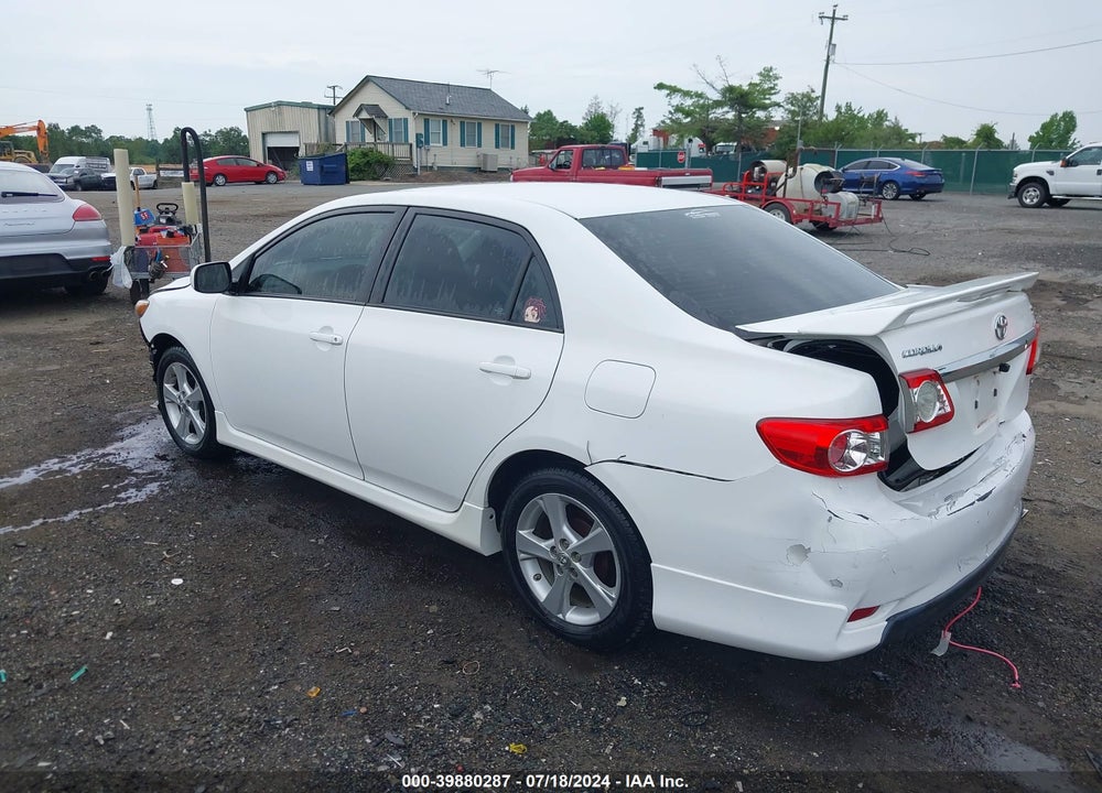 2013 TOYOTA COROLLA S VIN: 2T1BU4EEXDC122689