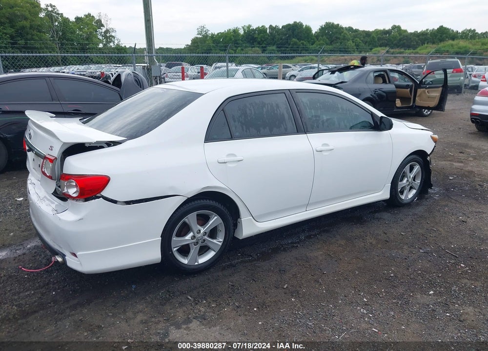 2013 TOYOTA COROLLA S VIN: 2T1BU4EEXDC122689