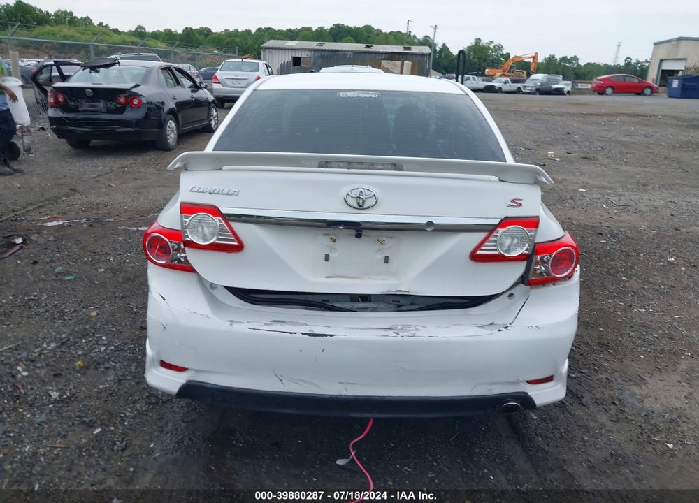 2013 TOYOTA COROLLA S VIN: 2T1BU4EEXDC122689