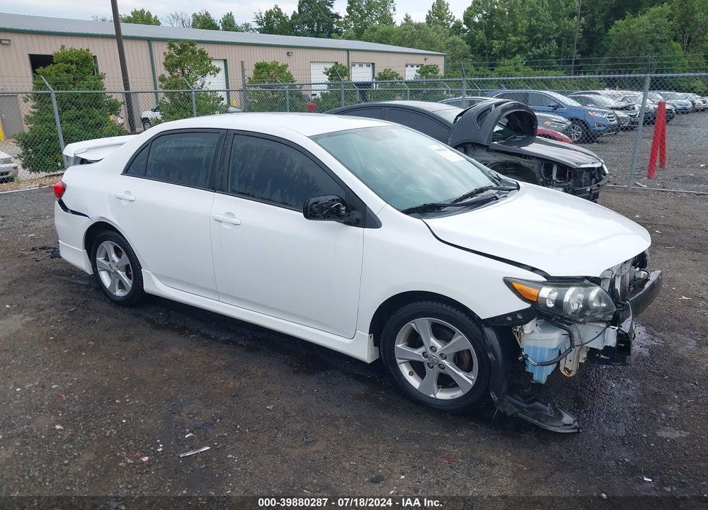 2013 TOYOTA COROLLA S VIN: 2T1BU4EEXDC122689