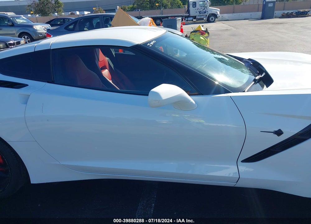 2019 CHEVROLET CORVETTE STINGRAY VIN: 1G1YA2D78K5105113
