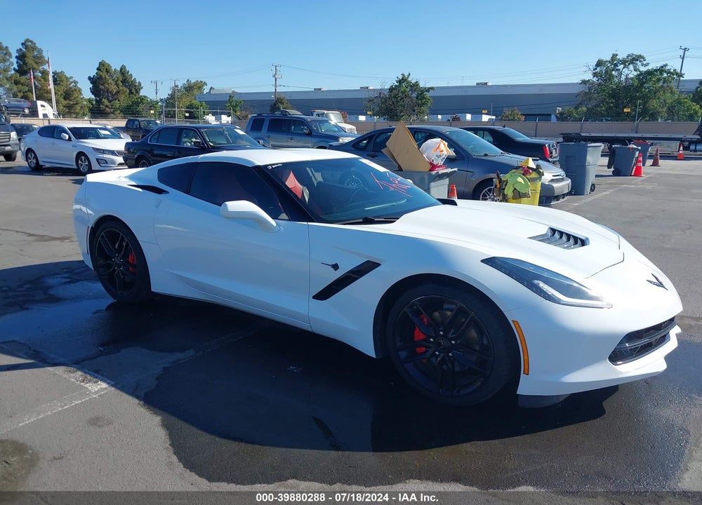 2019 CHEVROLET CORVETTE STINGRAY VIN: 1G1YA2D78K5105113