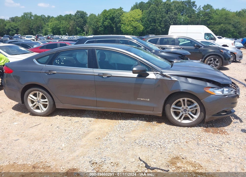 2018 FORD FUSION HYBRID VIN: 3FA6P0LU2JR160070