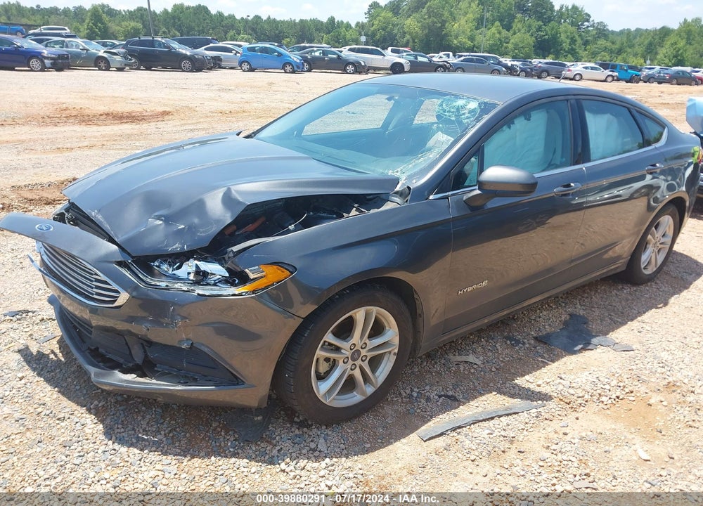 2018 FORD FUSION HYBRID VIN: 3FA6P0LU2JR160070