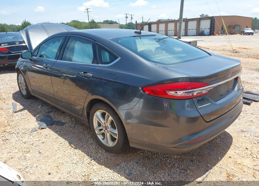 2018 FORD FUSION HYBRID VIN: 3FA6P0LU2JR160070