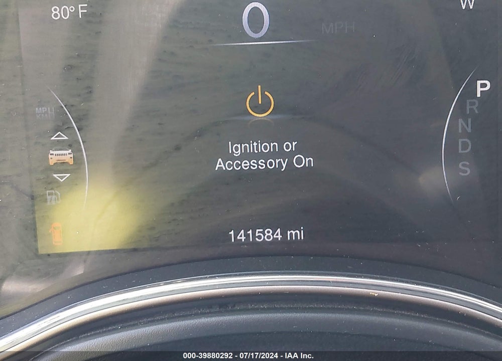 2014 JEEP GRAND CHEROKEE LAREDO VIN: 1C4RJFAGXEC458685