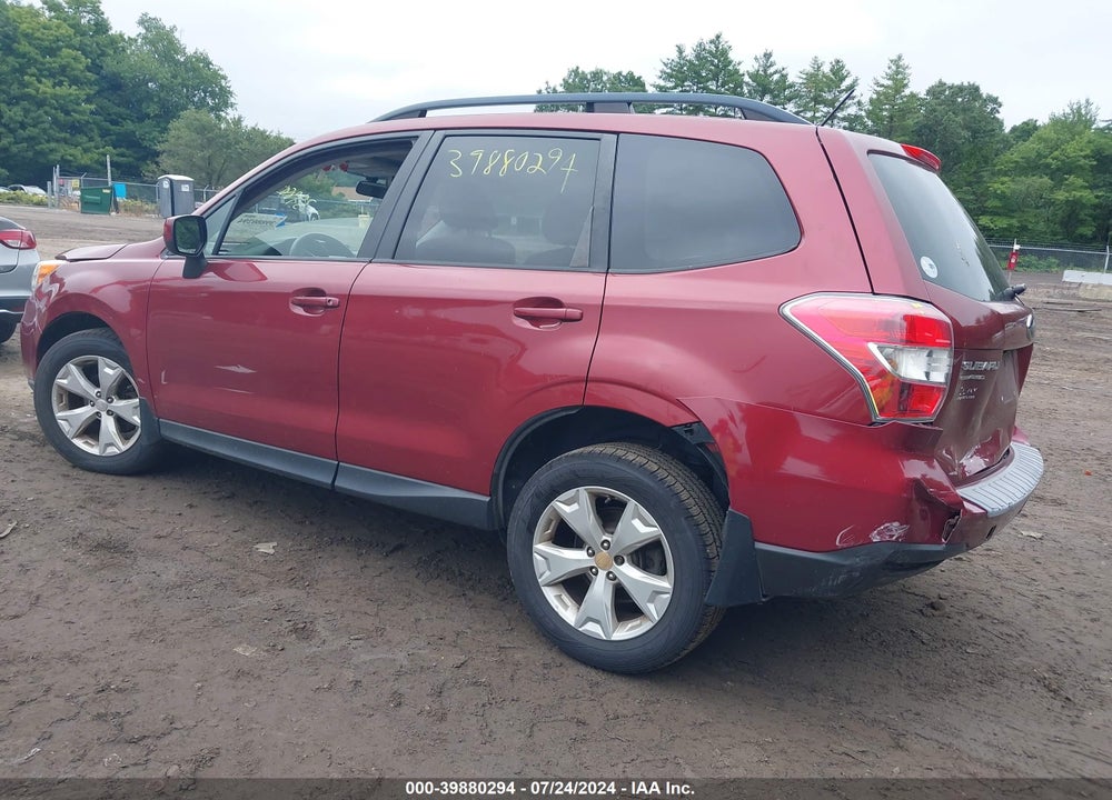 2015 SUBARU FORESTER 2.5I PREMIUM VIN: JF2SJADC2FH832922