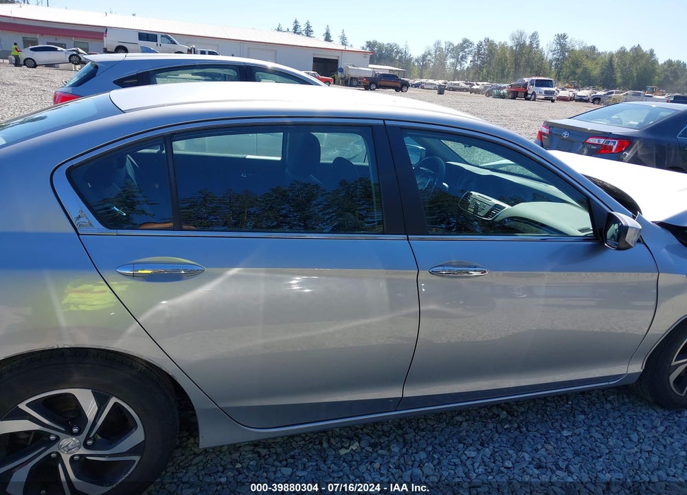 2016 HONDA ACCORD LX VIN: 1HGCR2F36GA030934