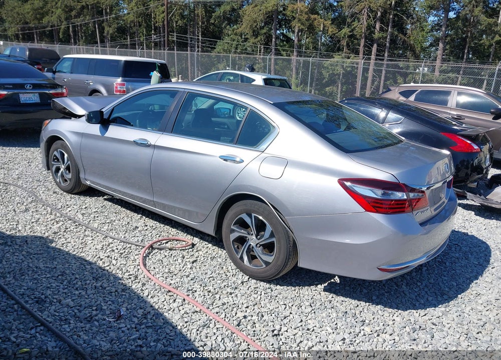 2016 HONDA ACCORD LX VIN: 1HGCR2F36GA030934