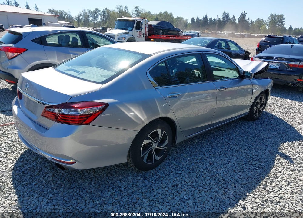 2016 HONDA ACCORD LX VIN: 1HGCR2F36GA030934