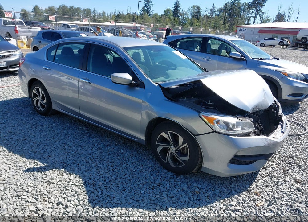 2016 HONDA ACCORD LX VIN: 1HGCR2F36GA030934
