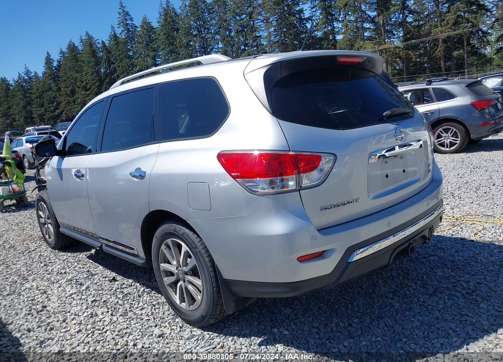 2013 NISSAN PATHFINDER SL VIN: 5N1AR2MMXDC655866