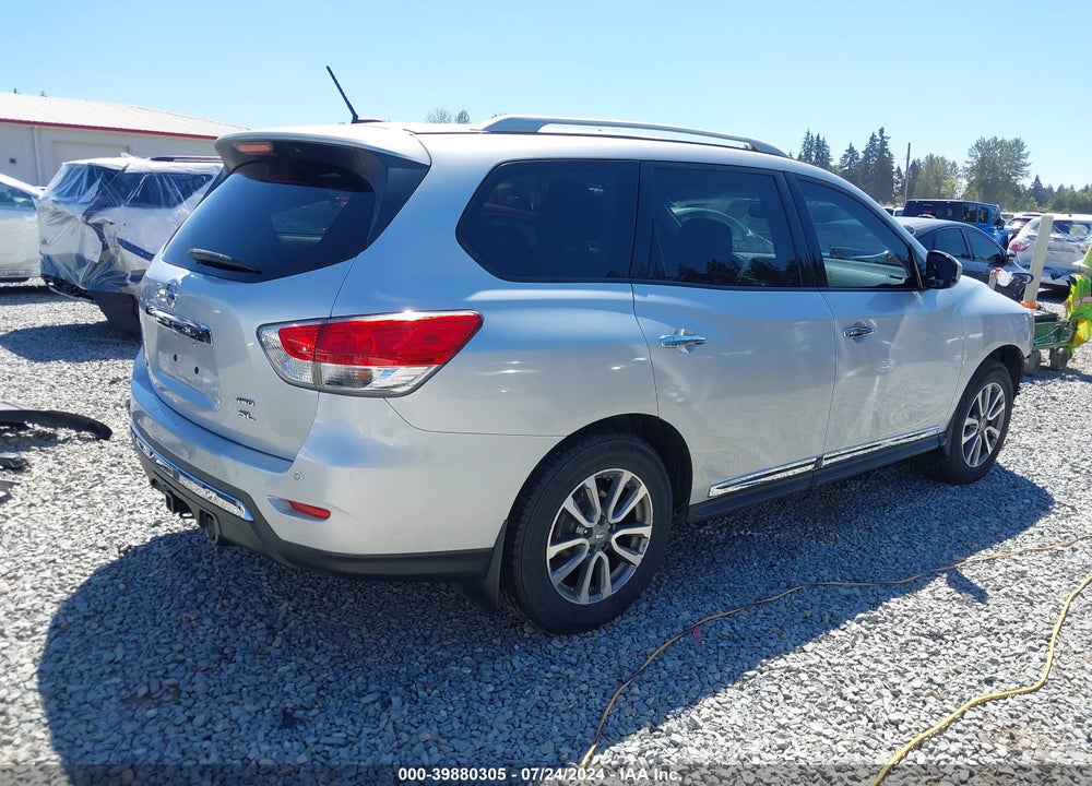 2013 NISSAN PATHFINDER SL VIN: 5N1AR2MMXDC655866
