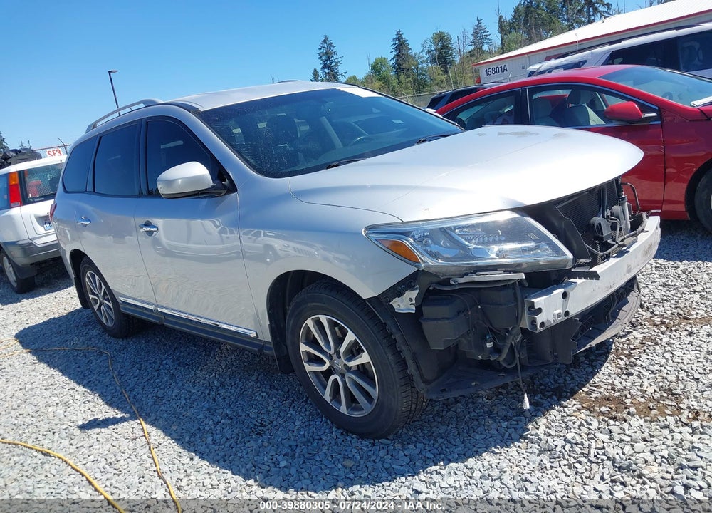 2013 NISSAN PATHFINDER SL VIN: 5N1AR2MMXDC655866