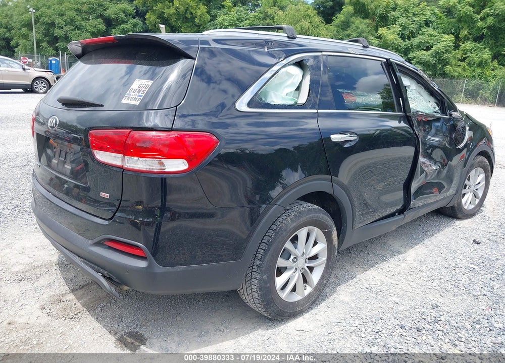 2016 KIA SORENTO 2.4L LX VIN: 5XYPG4A31GG052252