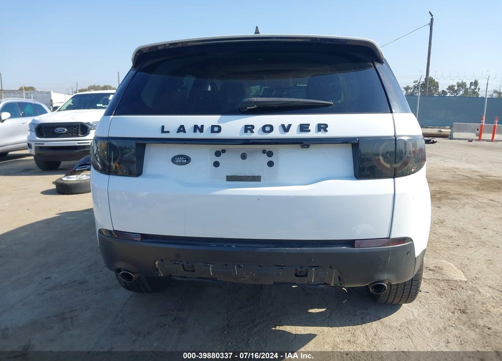 2017 LAND ROVER DISCOVERY SPORT HSE VIN: SALCR2BGXHH636018