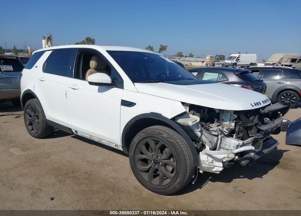 2017 LAND ROVER DISCOVERY SPORT HSE VIN: SALCR2BGXHH636018