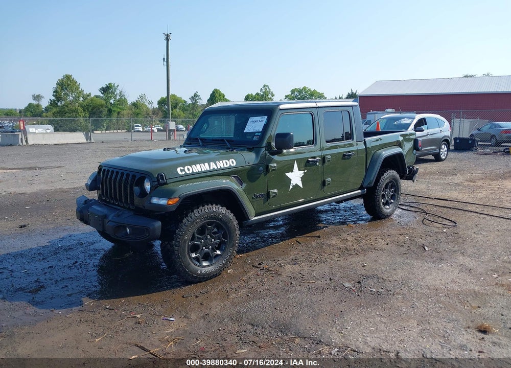 2023 JEEP GLADIATOR WILLYS 4X4 VIN: 1C6HJTAG6PL558108