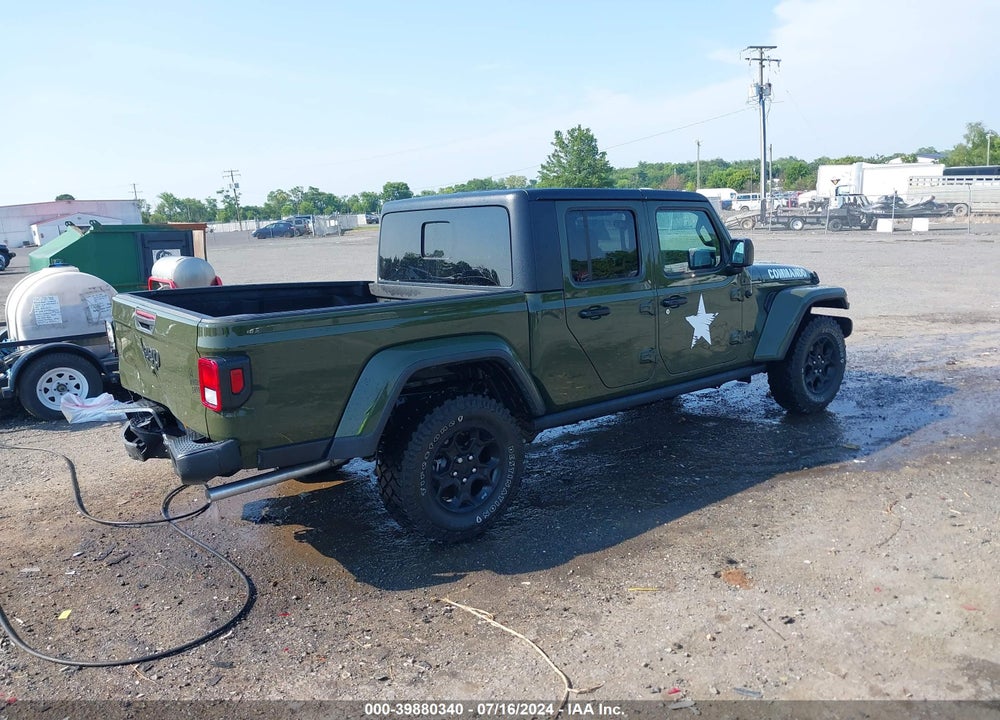 2023 JEEP GLADIATOR WILLYS 4X4 VIN: 1C6HJTAG6PL558108