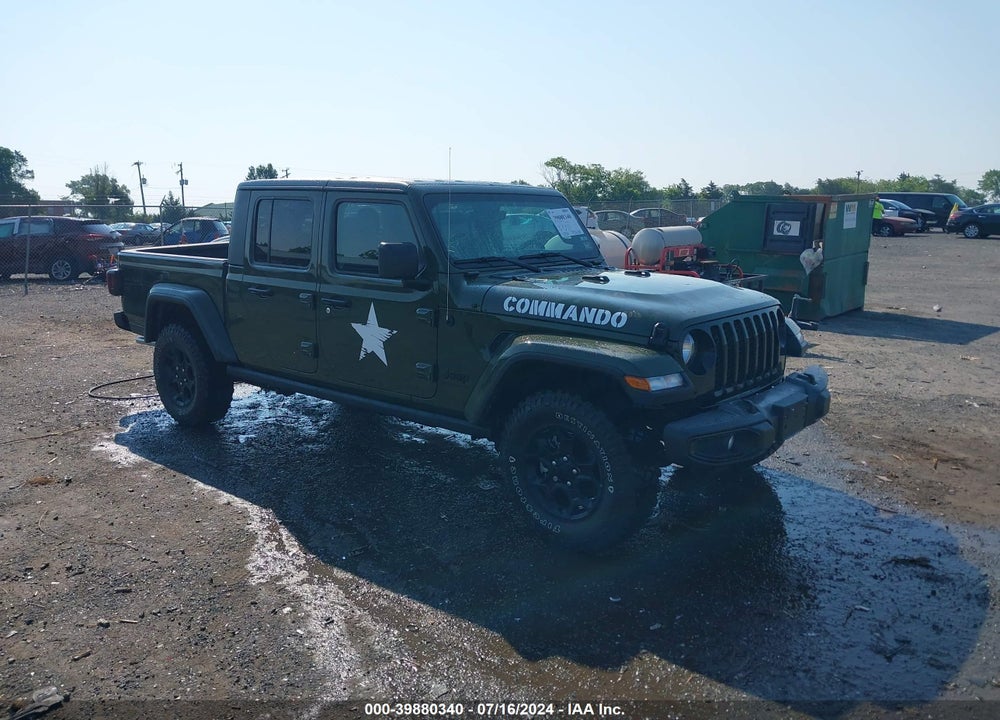 2023 JEEP GLADIATOR WILLYS 4X4 VIN: 1C6HJTAG6PL558108