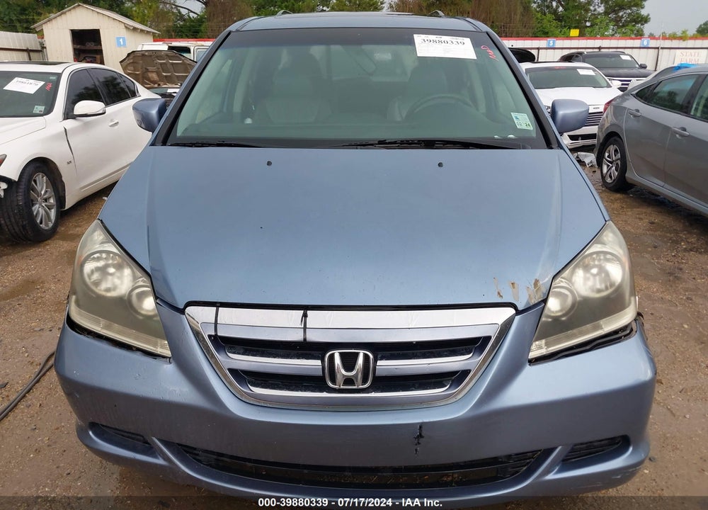 2007 HONDA ODYSSEY EX-L VIN: 5FNRL38687B125381