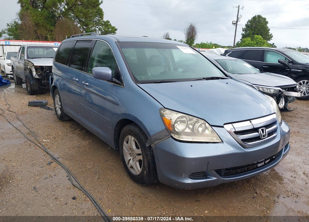 2007 HONDA ODYSSEY EX-L VIN: 5FNRL38687B125381