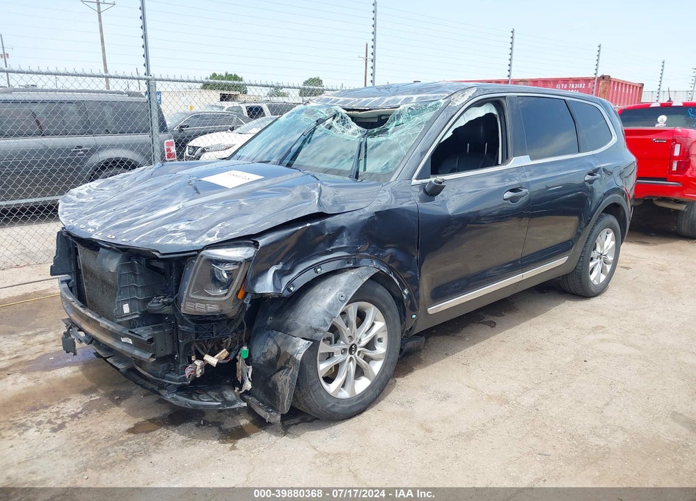 2020 KIA TELLURIDE LX VIN: 5XYP24HC8LG002656