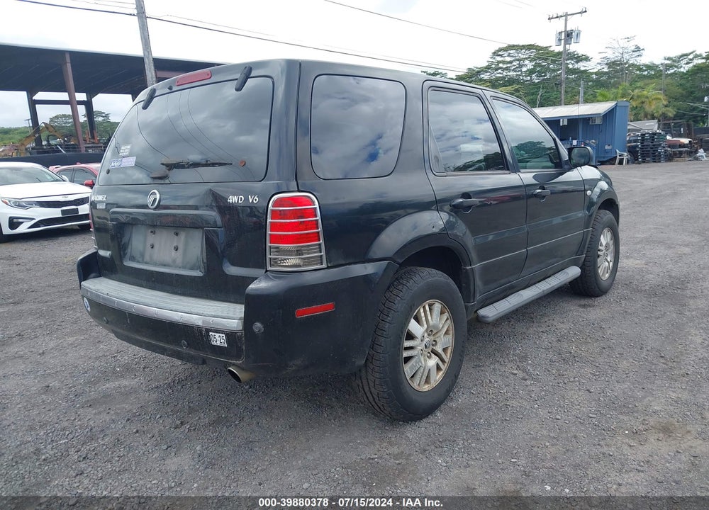 2006 MERCURY MARINER LUXURY/PREMIER VIN: 4M2CU57126KJ00136