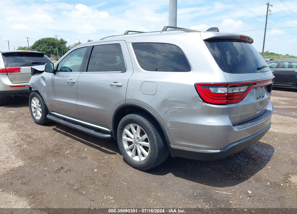 2015 DODGE DURANGO SXT VIN: 1C4RDHAG7FC953205