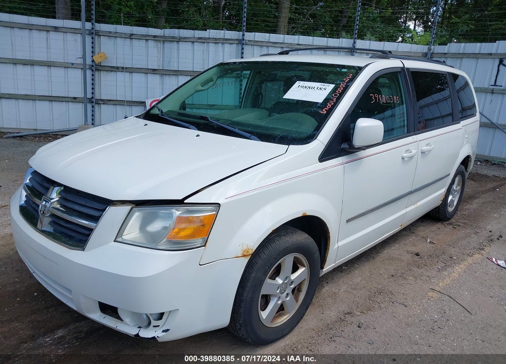 2010 DODGE GRAND CARAVAN SXT VIN: 2D4RN5D18AR444133