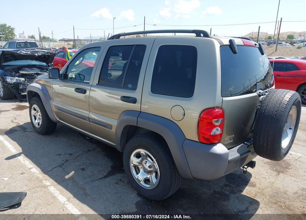 2004 JEEP LIBERTY SPORT VIN: 1J4GL48K24W300655