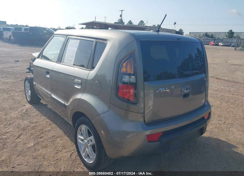 2010 KIA SOUL VIN: KNDJT2A2XA7162251
