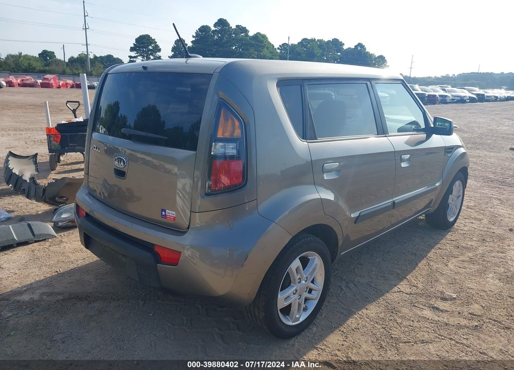 2010 KIA SOUL VIN: KNDJT2A2XA7162251