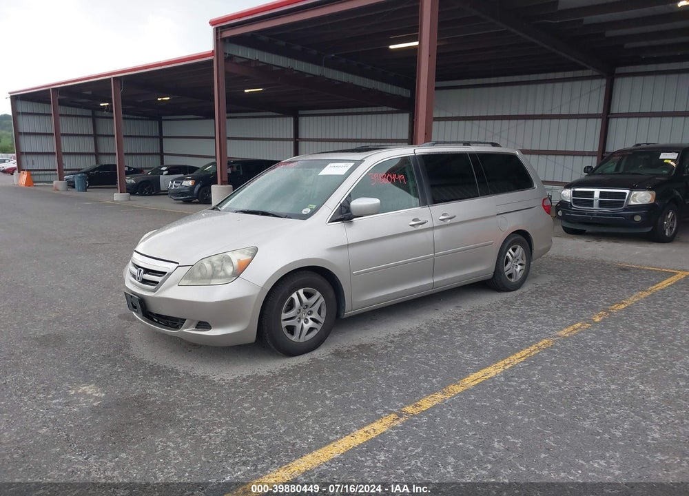 2006 HONDA ODYSSEY EX-L VIN: 5FNRL38616B438402