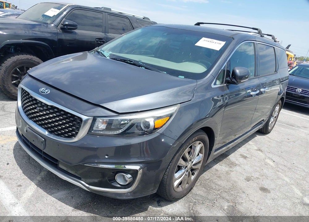 2016 KIA SEDONA SX LUXURY VIN: KNDME5C14G6132111