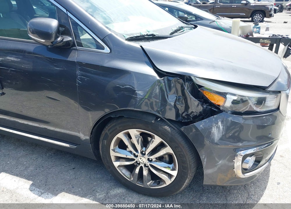 2016 KIA SEDONA SX LUXURY VIN: KNDME5C14G6132111