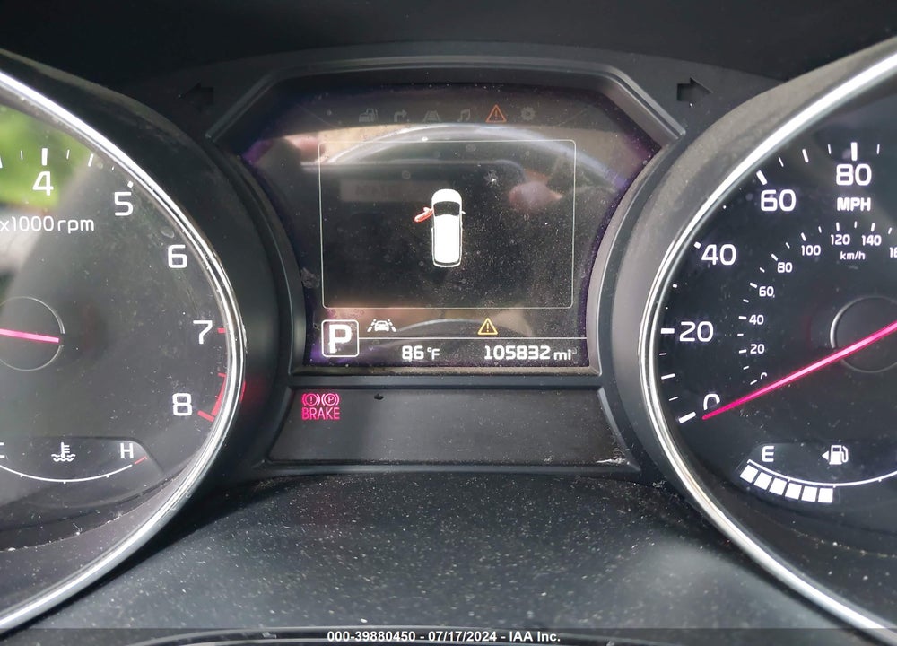 2016 KIA SEDONA SX LUXURY VIN: KNDME5C14G6132111