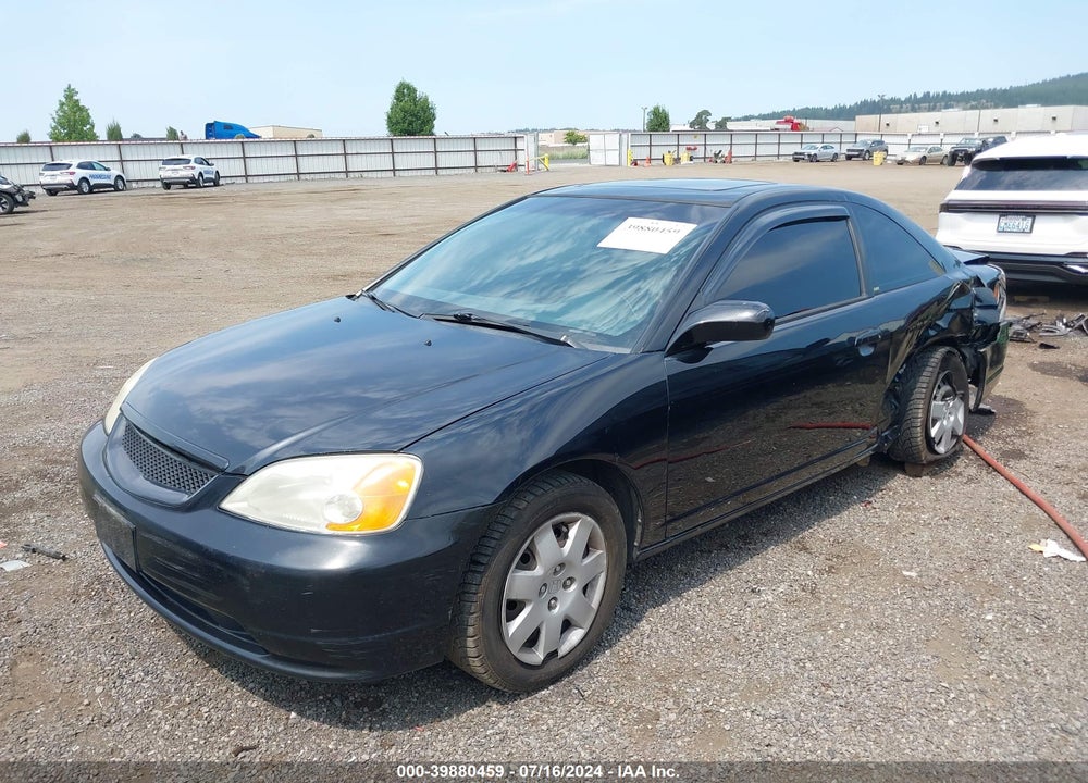 2001 HONDA CIVIC EX VIN: 1HGEM219X1L122756