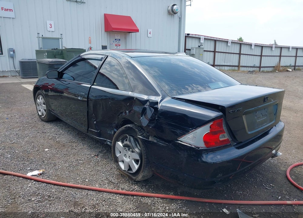 2001 HONDA CIVIC EX VIN: 1HGEM219X1L122756