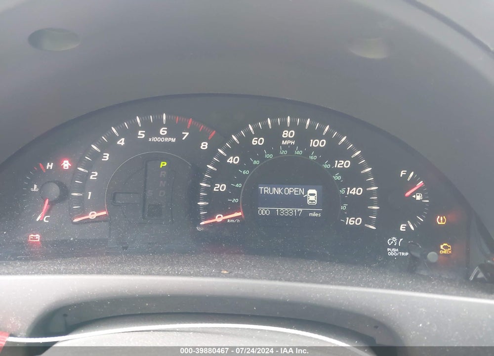 2009 TOYOTA CAMRY XLE V6 VIN: 4T1BK46K49U089978