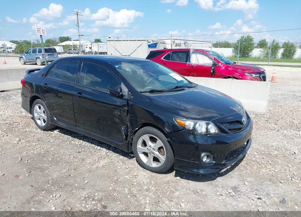 2011 TOYOTA COROLLA S VIN: 2T1BU4EE3BC598490