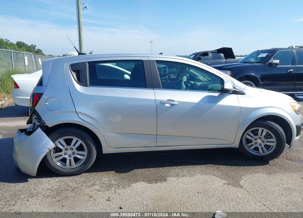 2014 CHEVROLET SONIC LT AUTO VIN: 1G1JC6SH9E4102469