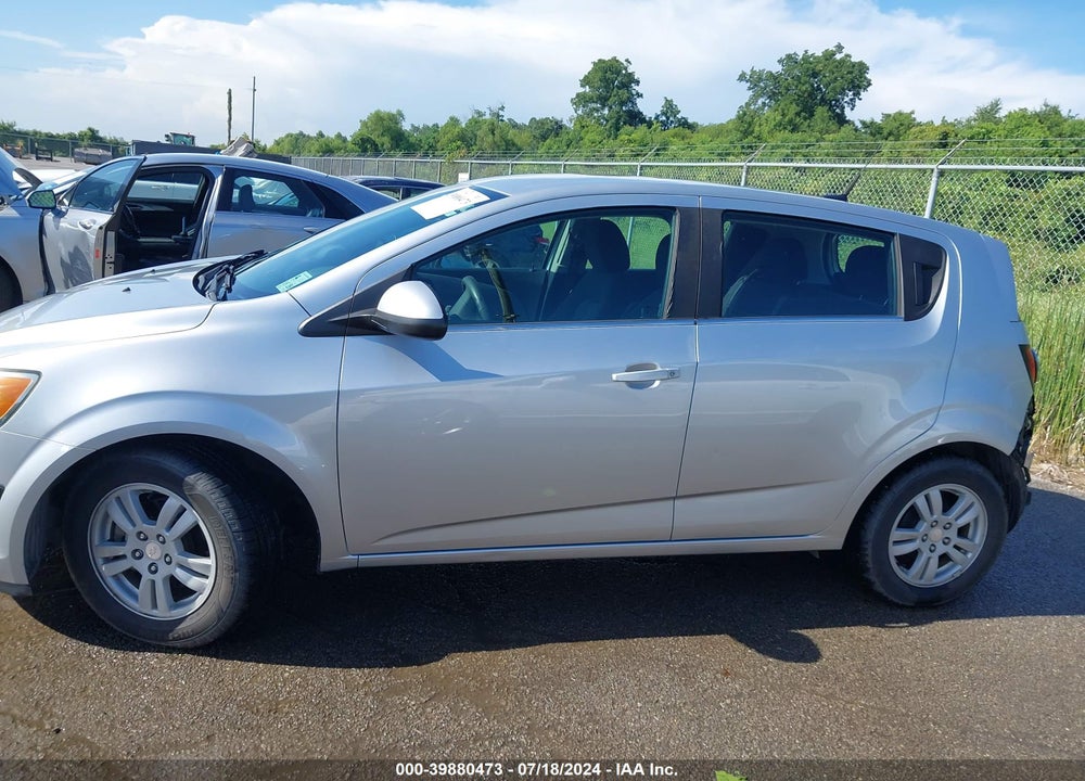 2014 CHEVROLET SONIC LT AUTO VIN: 1G1JC6SH9E4102469