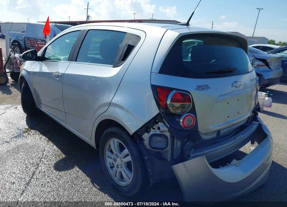 2014 CHEVROLET SONIC LT AUTO VIN: 1G1JC6SH9E4102469