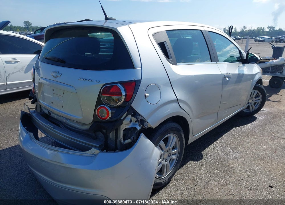 2014 CHEVROLET SONIC LT AUTO VIN: 1G1JC6SH9E4102469
