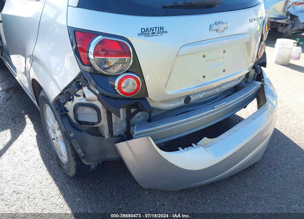 2014 CHEVROLET SONIC LT AUTO VIN: 1G1JC6SH9E4102469