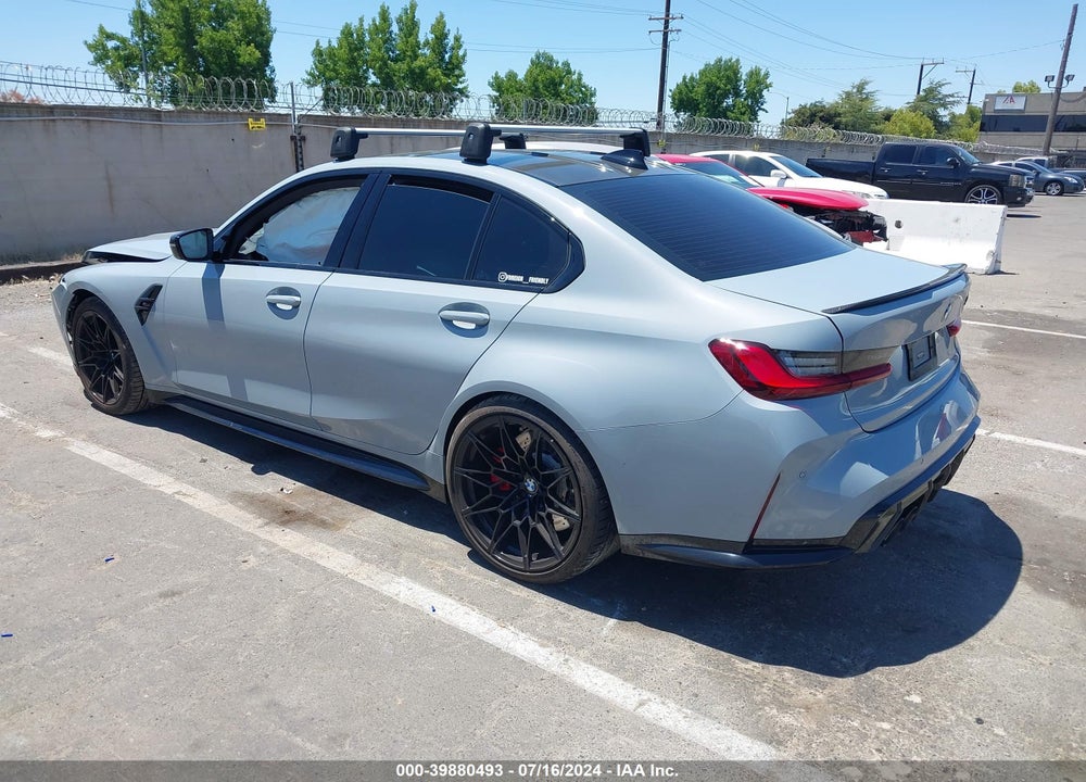 2022 BMW M3 COMPETITION XDRIVE VIN: WBS43AY0XNFM09011